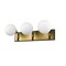 Z-Lite Parsons 3 Light Vanity, Matte Black, Olde Brass & Opal 477-3V-MB-OBR - alternate 5